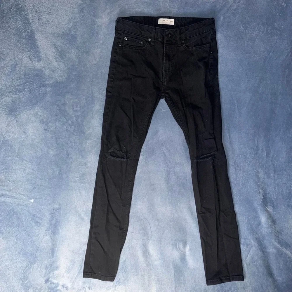 Topman black skinny jeans